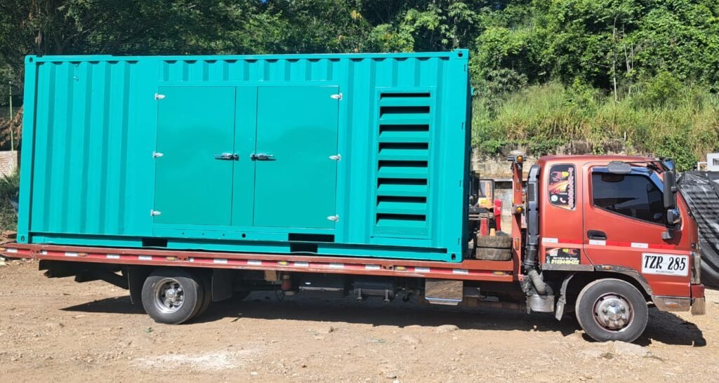 Grua para contenedores